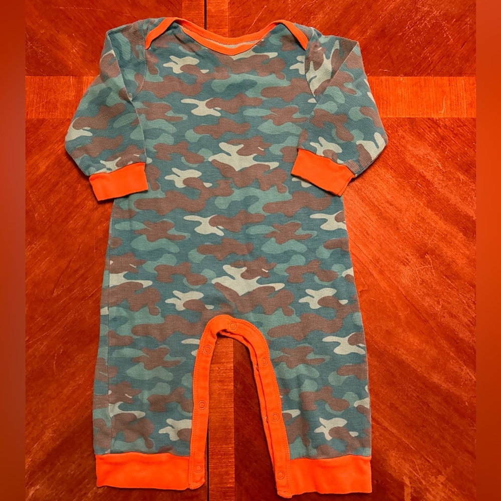 Camo Print Onesie